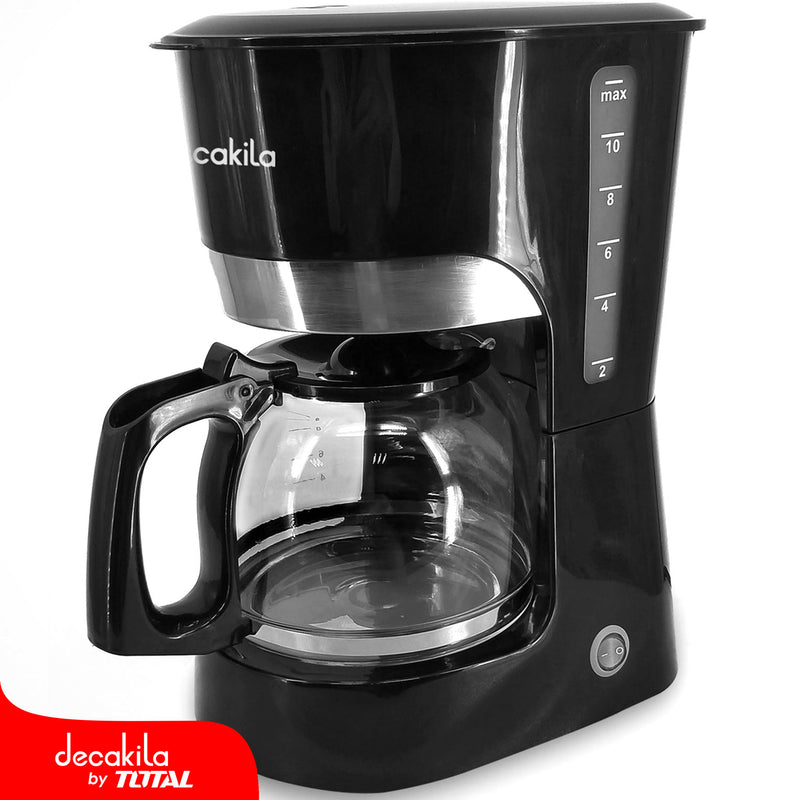 Cafetera 12 tazas 900W. Filtro de nylon permanente