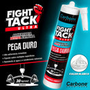 High Tack CARBONE FIGHT ULTRA Agarre inicial INMEDIATO 300 kg/m2  Viscosidad adherencia y resistencia alta BLANCO 290ml.