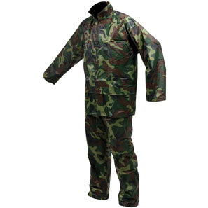 Capote traje de lluvia gabardina Camuflaje militar Talla XXL