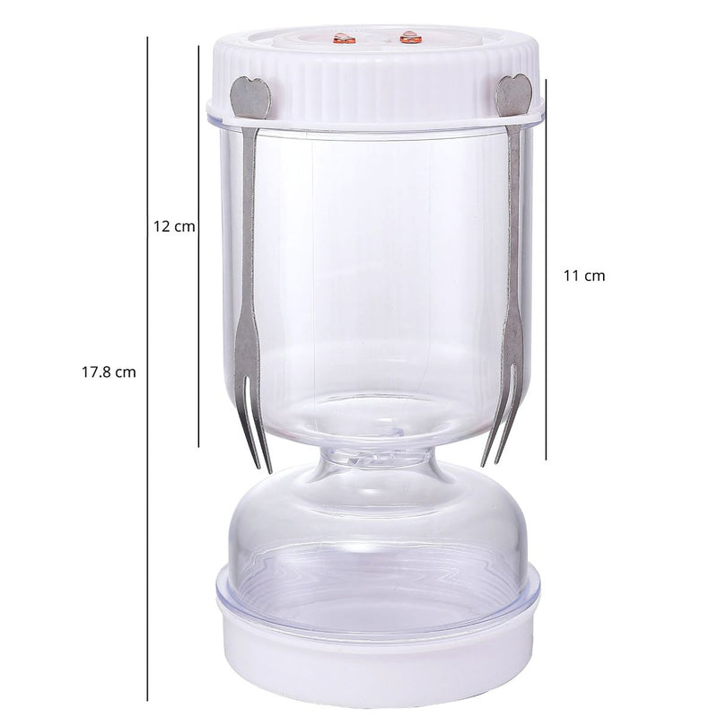 Frasco Invertible para Conservas, Encurtidos y Fermentación. Tarro Recipiente Hermético para Refrigerar, Marinar y Almacenar Alimentos. Envase.