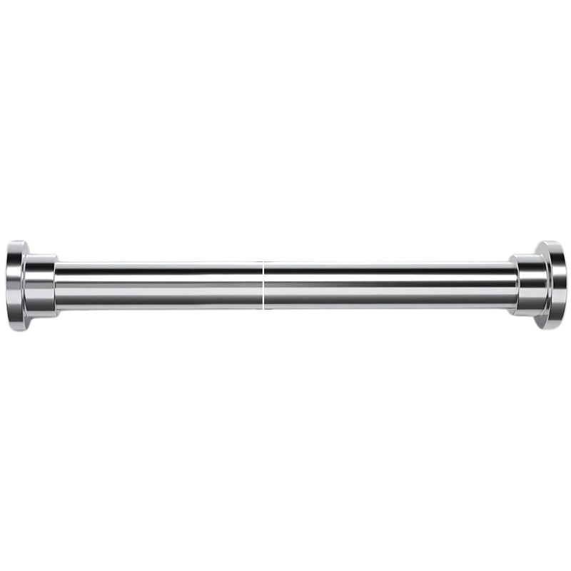 Barra ajustable para cortinas , closets y duchas de acero inoxidable. Barra extensible. Sin perforaciones. Ajustable 105-170cm. Se adapta a cualquier pared.