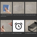 Portarrollos de Papel Higiénico con Bandeja soporte para celular. Color gris.