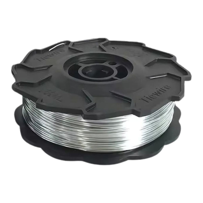 Rollo de Alambre Galvanizado 0.8mm para Atadoras Automáticas de Varilla – 95m (Se vende por unidad)