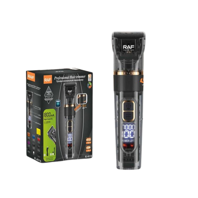 Cortadora De Cabello Eléctrica  5W , 1800mAh, pantalla digital, USB,5 ajustes 110V/60Hz Cortadora Barbero