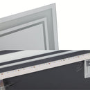 Espejo LED Táctil de Pared 60x80 cm con 3 Tonos de Luz y Enchufe USA 110V Espejo Baño Moderno