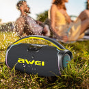 Bocina Bluetooth 5.3 Portátil de 60W. Speaker Parlante Inalámbrico de Alta Potencia. Altavoz Recargable con Resistencia al Agua IPX5 y Función TWS.