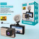 Dash Cam 2K Para Autos Con WiFi Y ADAS. Grabación Frontal QHD Con G-Sensor Y Visión Nocturna. Cámara Vehicular Con Modo Parking 24 Horas.
