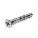 (Pack 100) Tornillos Auto Cabeza Plana PHS, Galvanizados.