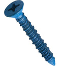 Tornillo Azul Concreto Plana Phs 1/4X3-3/4, Stalgard Az (Pack 50 Unid)