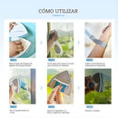 Limpiador de ventanas magnético profesional de doble cara. Ideal para vidrios entre 3-30mm de grosor.