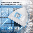 Limpiador de ventanas magnético profesional de doble cara. Ideal para vidrios entre 3-30mm de grosor.