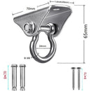 Gancho Para Hamaca, Columpio Y Sacos De Boxeo En Acero Inoxidable (70x40mm) Con Tornillos Para Madera Y Concreto Soporte De Suspensión. Perno Para Sillas Colgantes.(1 Und)
