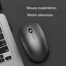 Mouse Inalámbrico Ergonómico 2.4G Con Diseño Compacto, Sensor Óptico De 1000 DPI, Compatible Con Laptops Y Computadoras. (Usa 1 Batería AA No Incluida) Color Negro.