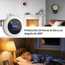 Detector De Humo Y Monóxido De Carbono (CO2) 2 En 1 Con Pantalla Digital Y Alarma De 85dB. Utiliza 3 baterias AA (No incluidas)