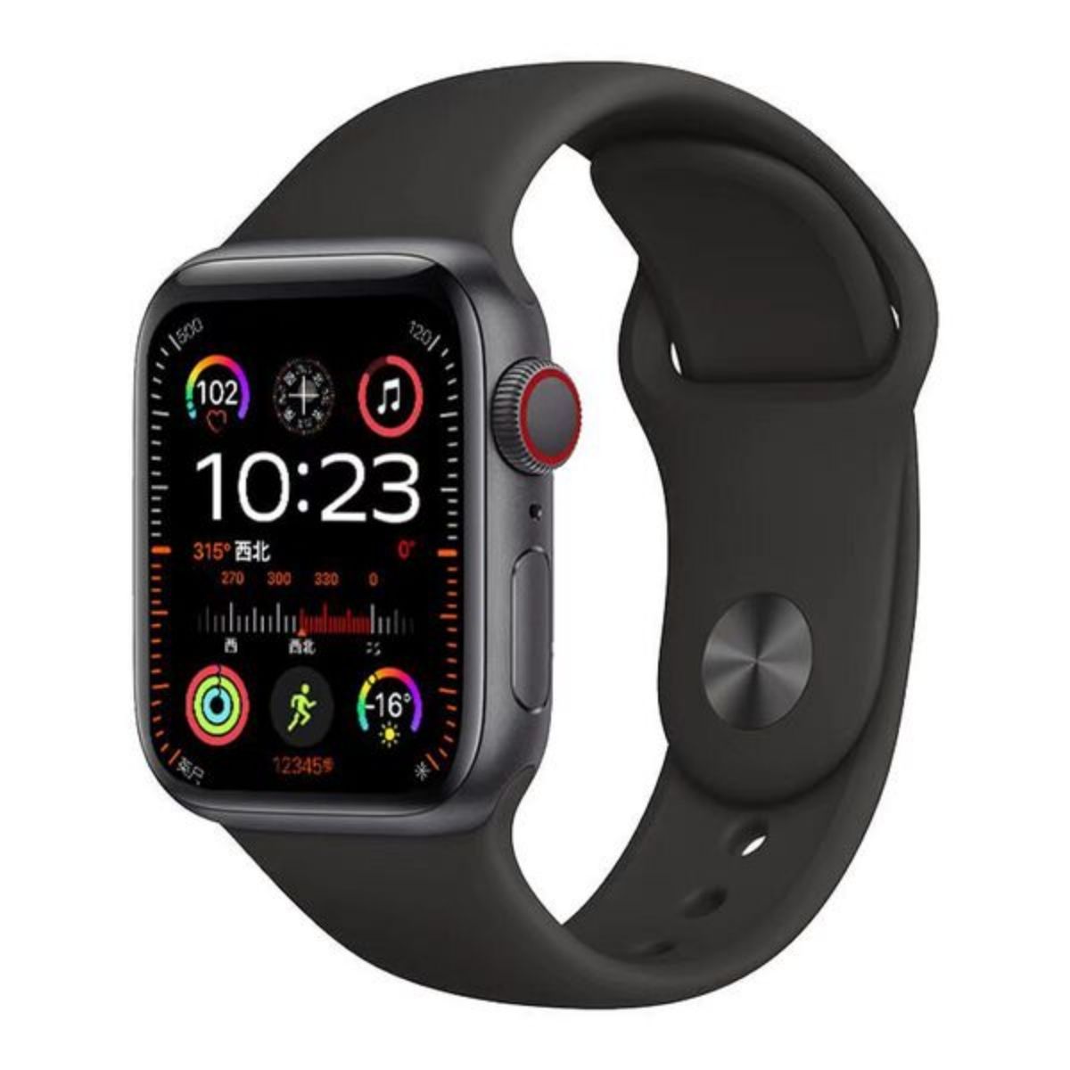 Smartwatch con Llamadas con Pantalla HD 2.19”  Bluetooth, Salud Avanzada y Deportes . Color Negro