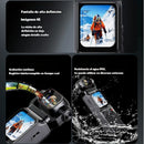 Cámara Antivibración De Bolsillo 4K L18 30FPS De 6 Ejes IP65. Videocámara Con Estabilización Giroscópica Batería 3000mAh Pantalla 1.69”