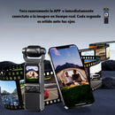 Cámara Antivibración De Bolsillo 4K L18 30FPS De 6 Ejes IP65. Videocámara Con Estabilización Giroscópica Batería 3000mAh Pantalla 1.69”