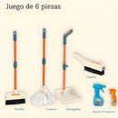 Juego de Limpieza Infantil. Set de 6 piezas. Juguete de Aprendizaje para Niños.