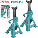 Gatos de Soporte 2 Ton. Alt. Min: 250mm. Alt. Max: 380mm. Se Vende en Par. Jack Stand