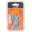 Clavos de cemento 63mm Punta Afilada Hierro resistente ideal para concreto  Set 8 piezas.