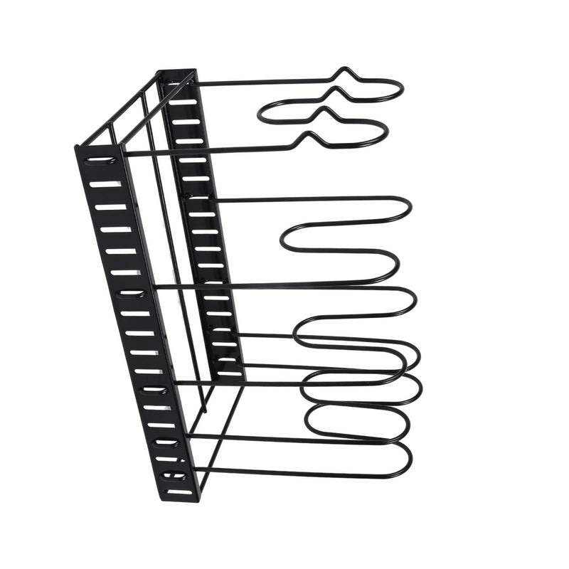 Estante organizador vertical. Ideal para ollas y sartenes. Estantería ajustable de 8 niveles. Para cocina Repisa de Almacenamiento.