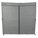 Closet Armario multifuncional 170x45x170cm tela no tejida diseño cerrado y  resistente con tubos de acero.