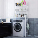 Estante Organizador para Lavadora de 3 Niveles Metálico Color Blanco 65x26x152cm. Rack para Lavandería