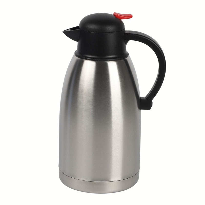 Termo Hervidor Térmico 2L Acero Inoxidable Antiderrames para Hogar u Oficina 24H Calor/Frío. Tetera