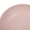 Sartén Antiadherente ceramico 20cm Color Rosa con Mango Imitación Madera en  Aluminio Forjado. Eco-Friendly 100% libre de teflon