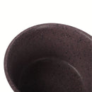 Olla Multifunción ceramica Antiadherente 16cm con Tapa de Vidrio Color Marrón Rojizo  Mango Imitación Madera-Eco Friendly 100% libre de teflon