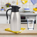 Termo Hervidor Térmico 2L Acero Inoxidable 304 Doble Pared con Tapa Hermética para Café y Té