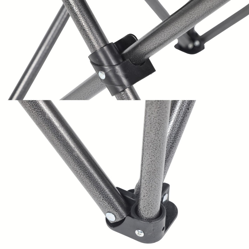 Silla Plegable Verde con Bolsillos, Portavasos y Acolchado Reforzada y Ergonómica 105x60x60cm Ideal para playa, camping, excursión, picnic.