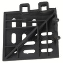 Alfombras comerciales de entrada para polvo Antideslizante Negro 7.5x7.5cm para Exteriores, Uso Comercial y Residencial. Alfombrilla (esquinero)