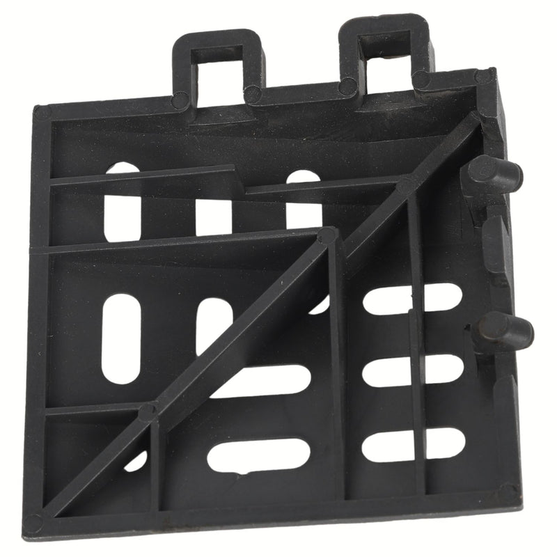 Alfombras comerciales de entrada para polvo Antideslizante Negro 7.5x7.5cm para Exteriores, Uso Comercial y Residencial. Alfombrilla (esquinero)