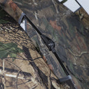 Carpa Tienda de Tienda de Camping Campaña Tipo Militar Camuflada 2x2m Tela Oxford Resistente.  Ideal para exteriores y camping.