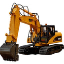 Tractor Excavadora de Juguete con Control Remoto para Niños, 25x17cm Metal y Plástico Resistente.