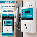 Protector De Voltaje 120V - 50/60Hz.Corriente 15A. Para Aires Acondicionados y Equipos de Refrigeración con Retardo 180Seg (3Min)