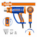 Pistola de calor 1600W 110-120V Temp 450ºC 550ºC Incluye boquilla. Blower aire caliente