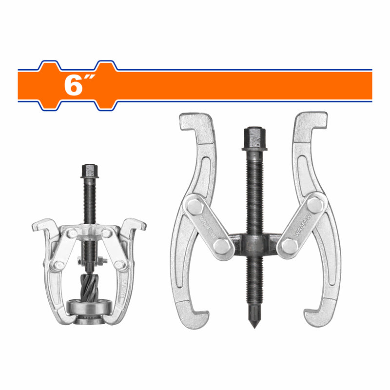 Extractor de 2 mandíbulas 6". Tratamiento térmico. Galvanizado. Extractor de dos garras.  De rodamientos y balinerAS