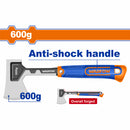 Hacha de Mano 600g. Tratamiento térmico. Acero forjado. Mango anti-impacto. Tratamiento térmico.