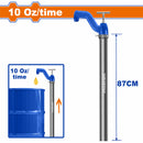 Bomba Aceite Manual 10oz/vez Long: 87cm. Recubierto de Zinc. Grasera