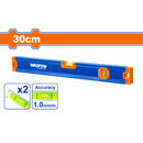 Nivel de Burbuja de 30cm. Espesor de aluminio:1mm. Alta calidad. Alta precisión. 2 cápsulas.