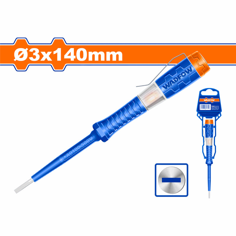 Lápiz Medidor Probador de Voltaje. Tamaño de Ranura: 3x140mm. AC100-500V Probador de Circuito.