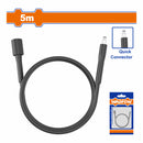 Manguera hidrolavadora de alta presión (Conector rápido) Long: 5 Metros PVC Conector rápido Adecuado para WHP1A11 / WHP3A12 /WHP3A14 /WHP3A18