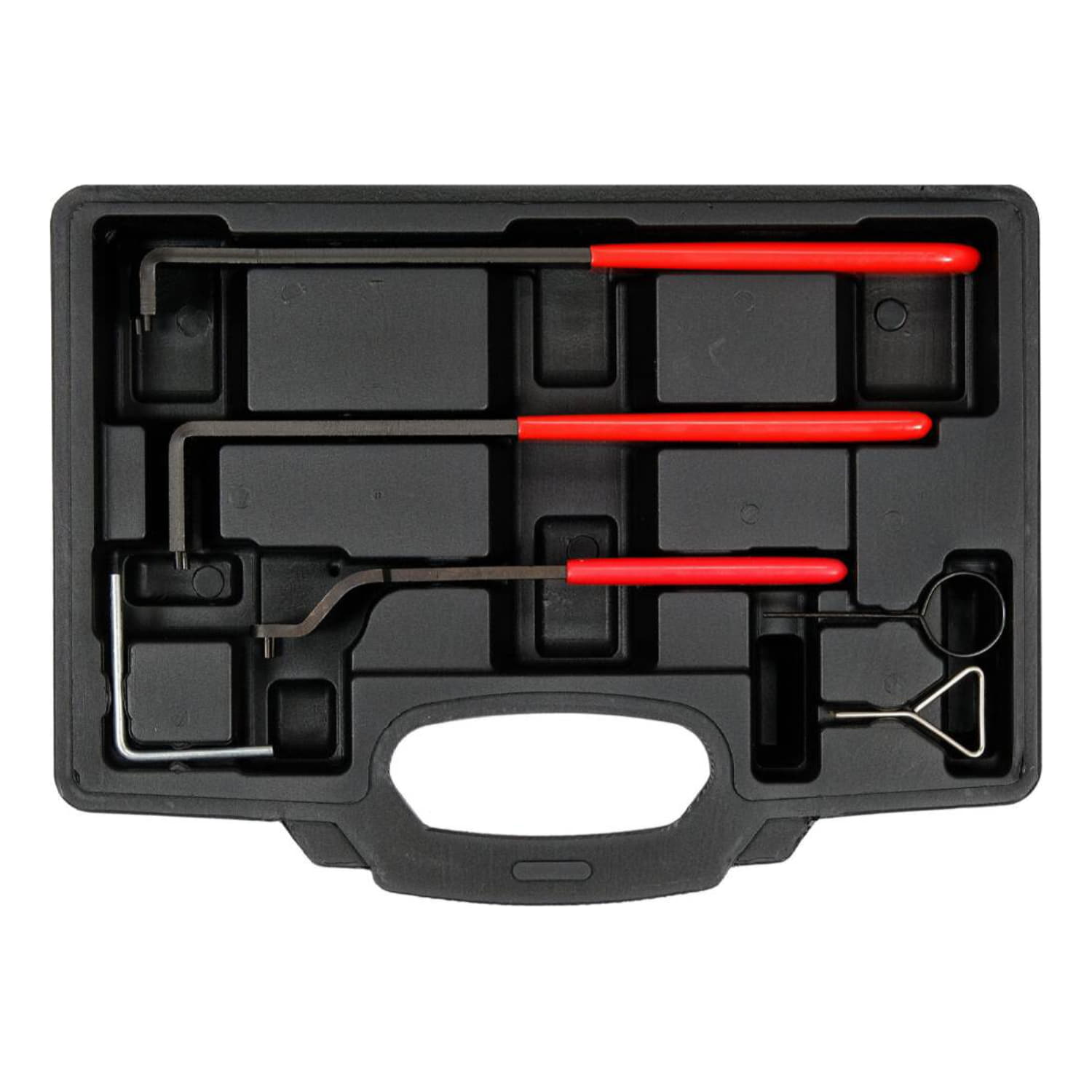 Juego De 6 Llaves De Pasador Doble Para Correa De Distribución. Herramientas Para Bloquear Bombas, Levas Y Poleas Durante La Tensión.