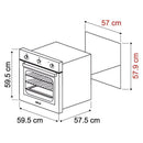 Horno Empotrable Eléctrico Latino 60