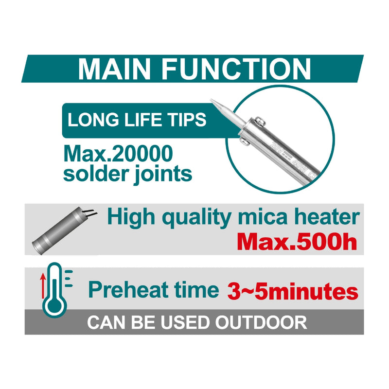 Soldador Cautin estaño Lithium-Ion de Bateria de 20 V. No incluye Bateria ni Cargador.