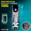 Cierra puertas hidráulico para pisos 100Kg GEZE-CARBONE