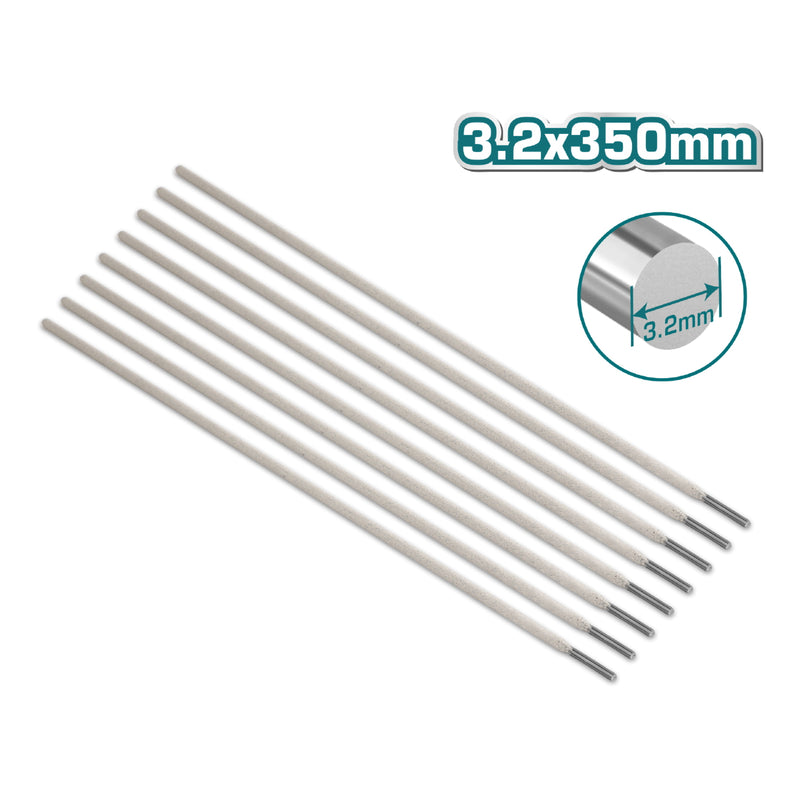 Electrodo 6011 de acero al carbón para Soldadura. 3.2x350mm. Viene en paquete de 2.5 kg (5.5lbs)