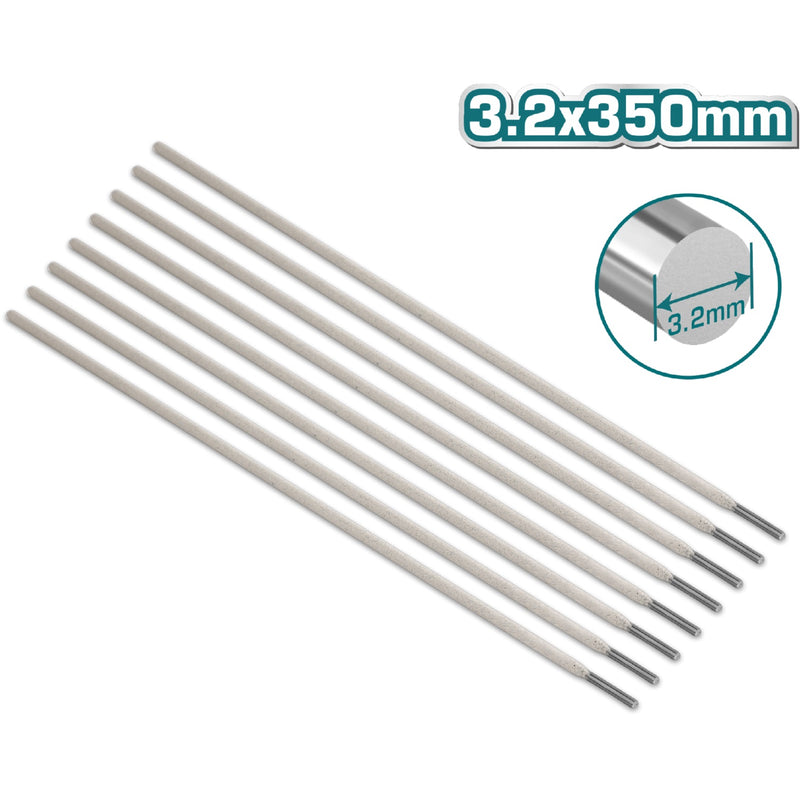 Electrodo 6011 de acero al carbón para Soldadura. 3.2x350mm. Viene en paquete de 2.5 kg (5.5lbs)